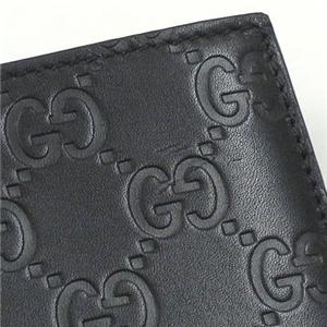 Gucci(グッチ) 145754 A0V1R 1000 2ツ折カード入 BK